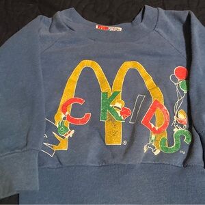Kids vintage McDonalds sweatshirt